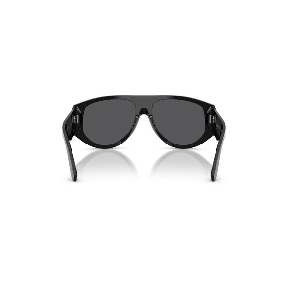 New Dolce & Gabbana Black Aviator DG4499 501/6G Sunglasses Women - Picture 5 of 6